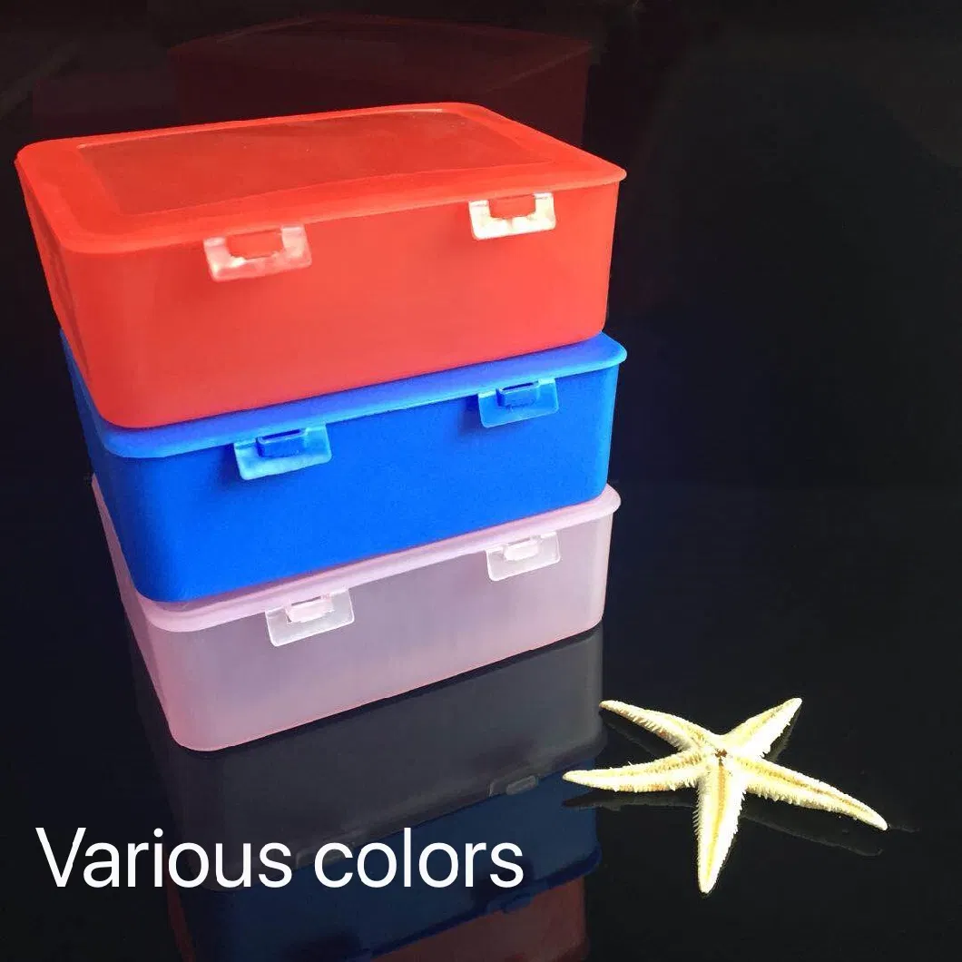 Glossy Technics Plastic Material and Stocked Feature Multiple Specifications PP Storage Box