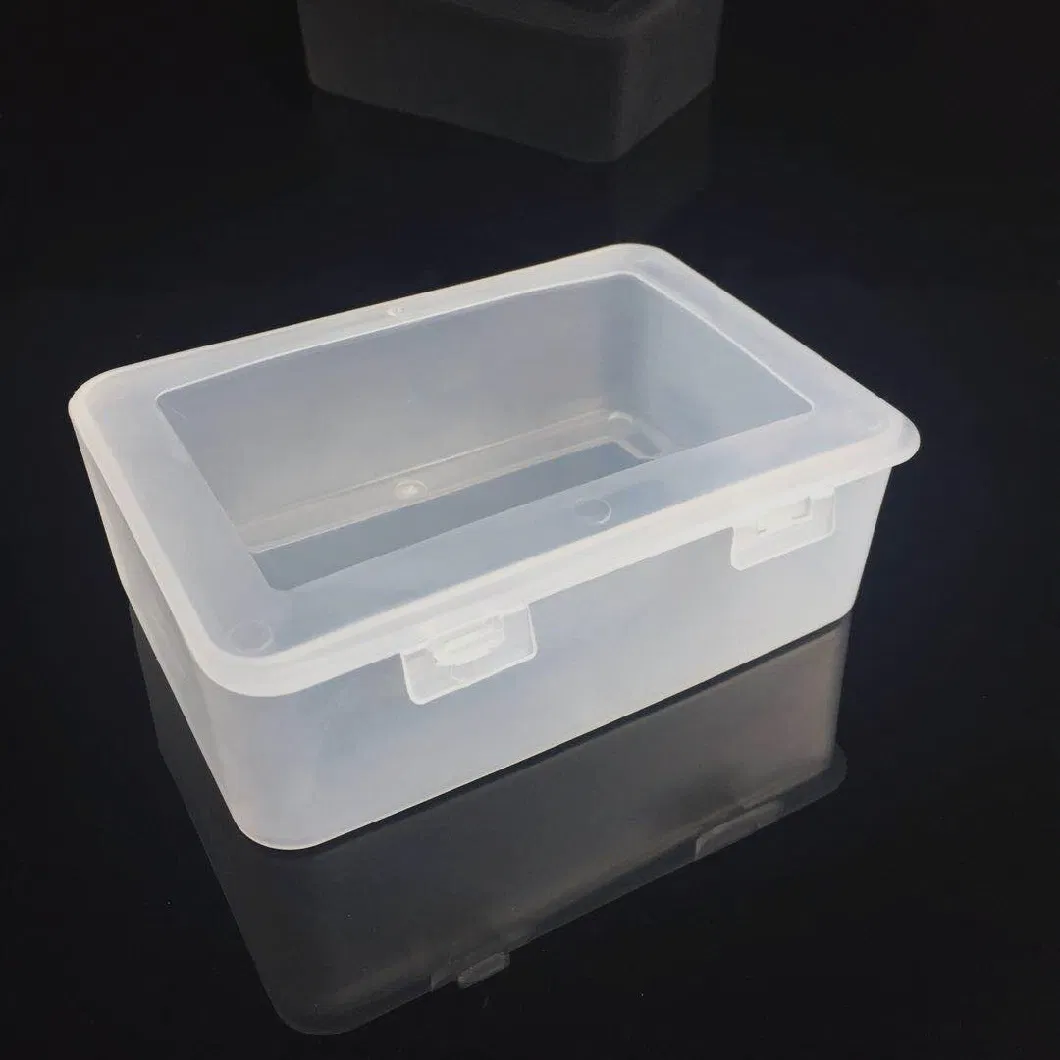 Glossy Technics Plastic Material and Stocked Feature Multiple Specifications PP Storage Box