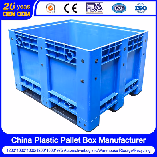 큰 쌓을수 있는 재사용할 수 있는 재상할 수 있는 산업 자동차는 접을 수 있는 주문 플라스틱 깔판 자물쇠를 가진 Foldable 큰 PP 소매 벌집 코밍 상자를 분해합니다